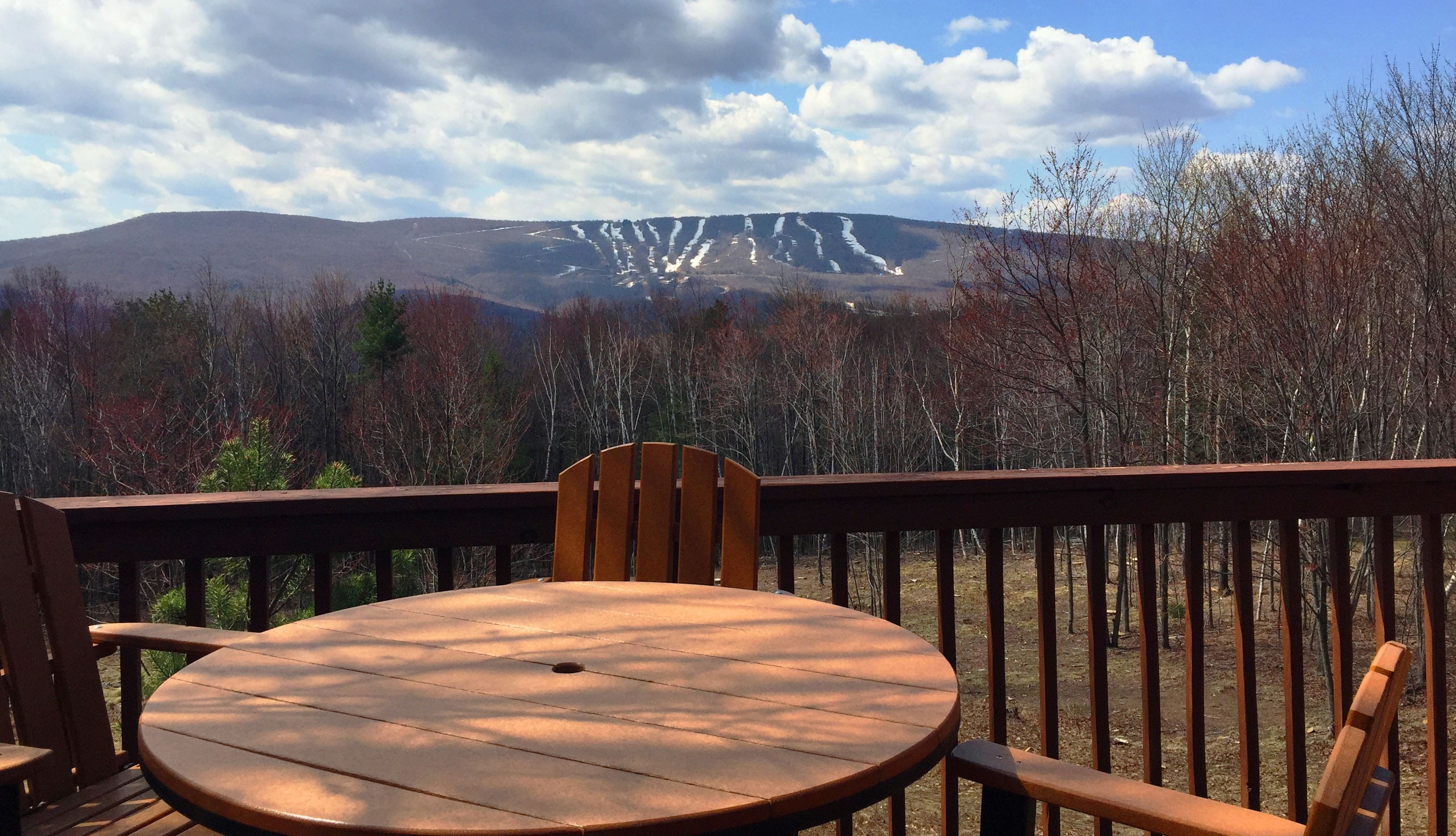 Did we mention the amazing views from the deck?