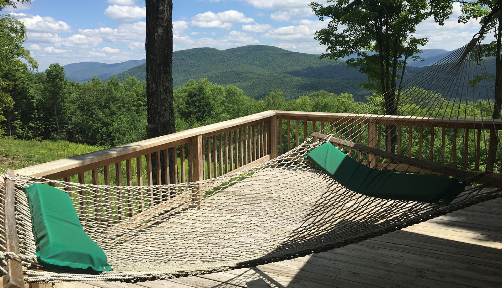 Master Bedroom opens to the deck. The Hammock awaits! 