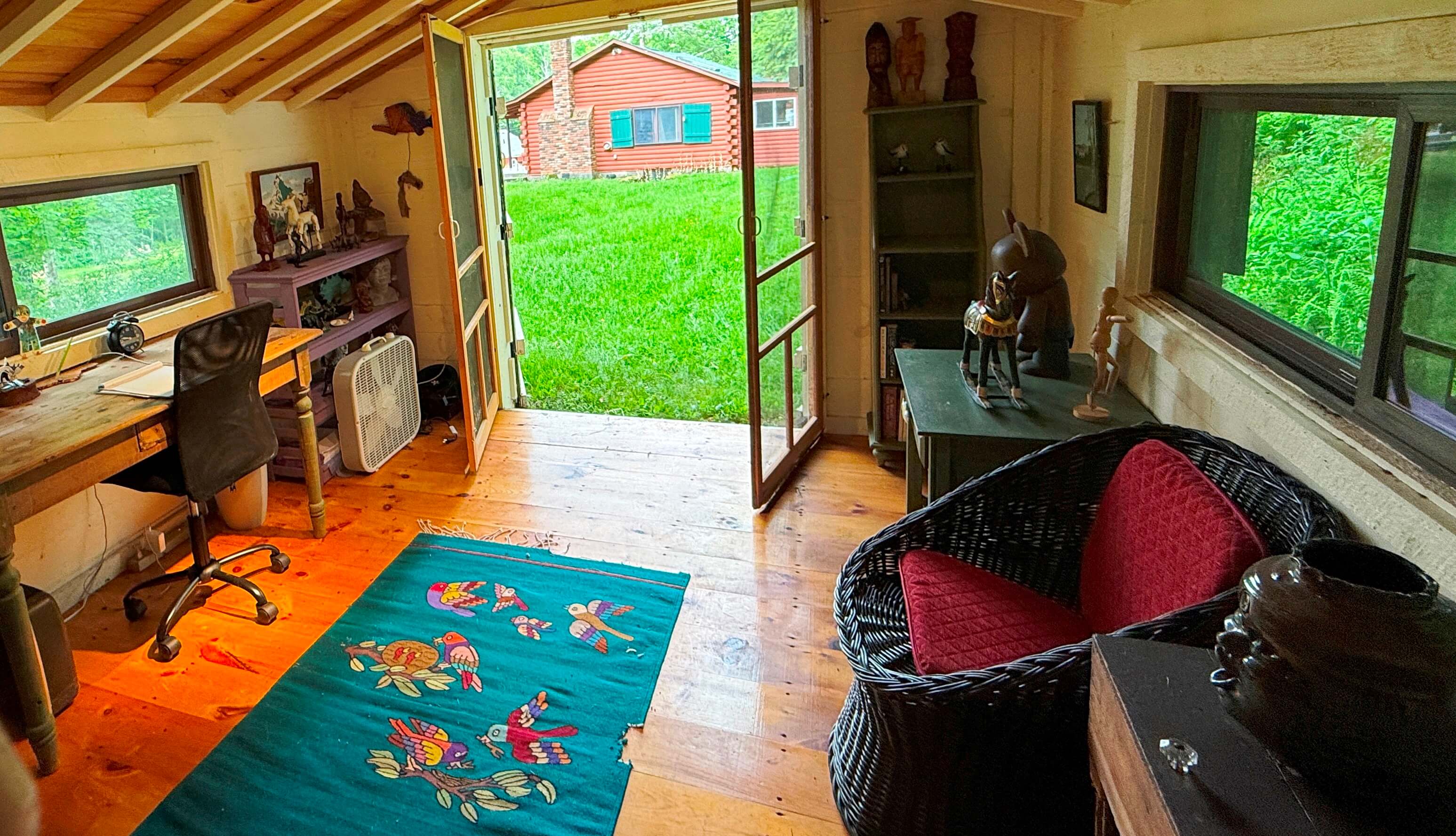 Cozy spot to read or write!